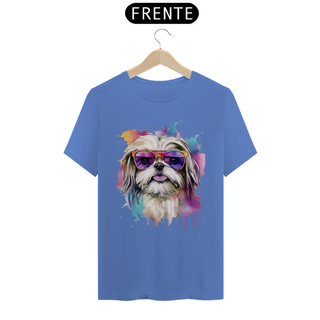 Nome do produtoCAMISETA T-SHIRT ESTONADA, DOG SHIH-TZU FASHION