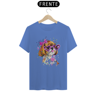 Nome do produtoCAMISETA T-SHIRT ESTONADA, DOG SHIH-TZU FASHION