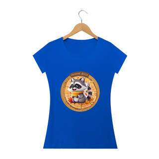 Nome do produtoCAMISETA BABY LONG QUALITY, RACOON