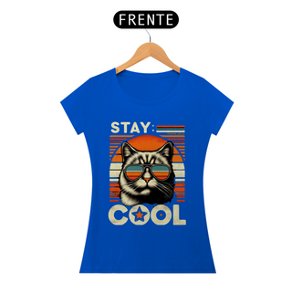 Nome do produtoCAMISETA BABY LONG QUALITY CAT, STAY COOL