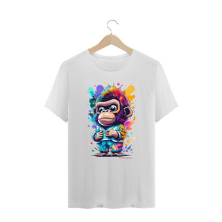 Nome do produtoCAMISETA T-SHIRT PLUS SIZE, KING MONKEY