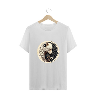 Nome do produtoCAMISETA T-SHIRT PLUS SIZE, WOLF YIN YANG