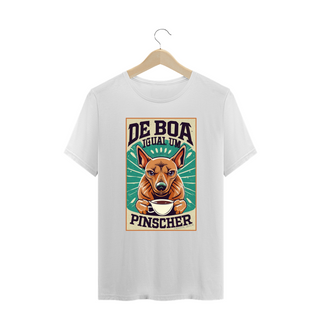 Nome do produtoCAMISETA T-SHIRT PLUS SIZE, DOG DE BOA IGUAL UM PINSCHER 