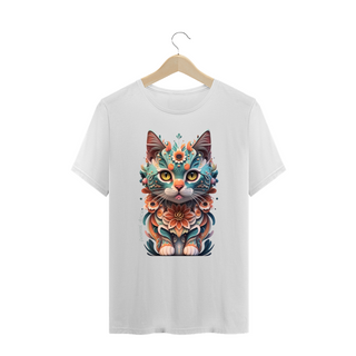 Nome do produto CAMISETA T-SHIRT PLUS SIZE, PRINCESS CAT