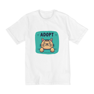 Nome do produtoCAMISETA QUALITY INFANTIL, ADOPT CAT-10 A 14 ANOS