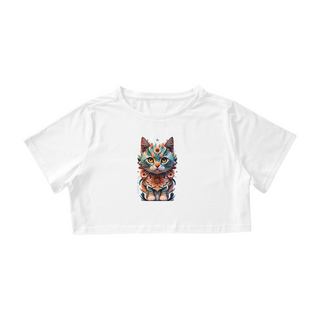 Nome do produtoCAMISETA CROPPED, PRINCESS CAT 