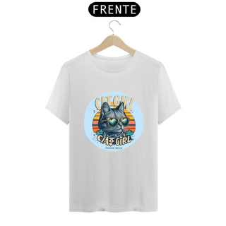 Nome do produtoCAMISETA T-SHIRT PRIME, CAT GIRL