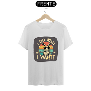 Nome do produtoCAMISETA T-SHIRT PRIME RABBIT, I DO WHAT I WHANT