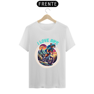 Nome do produtoCAMISETA T-SHIRT PRIME CAT, I LOVE BIKE