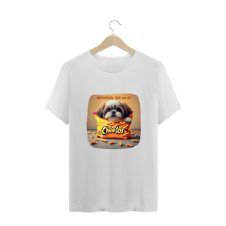 Nome do produtoCAMISETA T-SHIRT PLUS SIZE, DOG CHEETOS IMPOSSIVEL TER UM SO