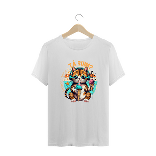 Nome do produtoCAMISETA T-SHIRT PLUS SIZE CAT, TA RUIM