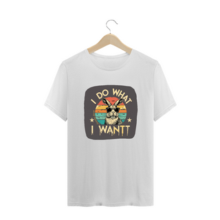 Nome do produtoCAMISETA T-SHIRT PLUS SIZE RABBIT, I DO WHAT I WHANT