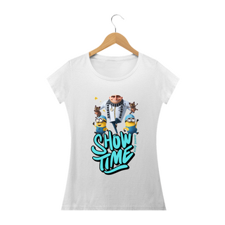 Nome do produtoCAMISETA BABY LONG QUALITY CAT, MEU MALVADO FAVORITO SHOW TIME 