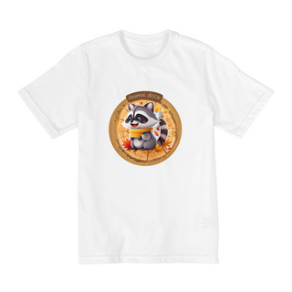 Nome do produtoCAMISETA QUALITY INFANTIL, RACOON-10 A 14 ANOS