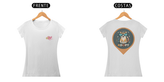 Nome do produtoCAMISETA BABY LONG PRIME F/V, ADOPT CAT