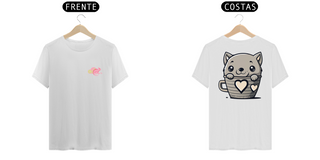 CAMISETA T-SHIRT PRIME F/V, CAT IN THE CUP