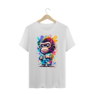 Nome do produtoCAMISETA T-SHIRT PLUS SIZE, KING MONKEY