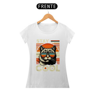 Nome do produtoCAMISETA BABY LONG PRIME CAT, STAY COOL