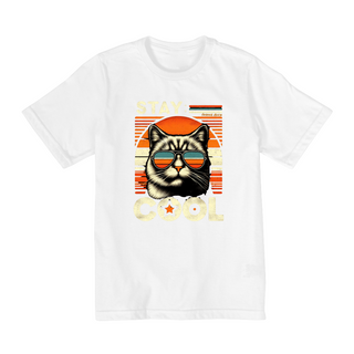 Nome do produtoCAMISETA QUALITY INFANTIL CAT, STAY COOL-2 A 8 ANOS