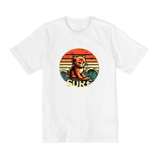 Nome do produtoCAMISETA QUALITY INFANTIL, CAT SURF-2 A 8 ANOS