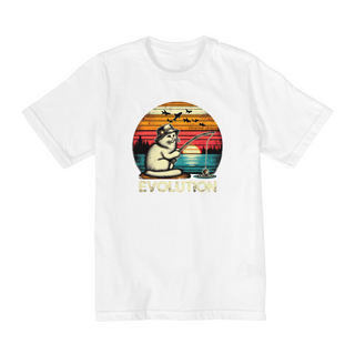 Nome do produtoCAMISETA QUALITY INFANTIL, CAT EVOLUTION-2 A 8 ANOS