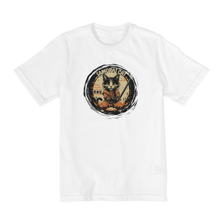 Nome do produtoCAMISETA QUALITY INFANTIL, SAMURAI CAT-10 A 14 ANOS