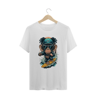 Nome do produtoCAMISETA T-SHIRT PLUS SIZE, SURF MONKEY