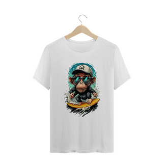 Nome do produtoCAMISETA T-SHIRT PLUS SIZE, SURF MONKEY