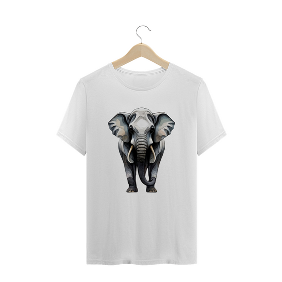 CAMISETA T-SHIRT PLUS SIZE, ELEPHANT