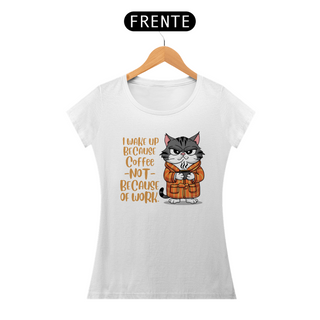 Nome do produtoCAMISETA BABY LONG PRIME, CAT COFFEE