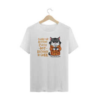 Nome do produtoCAMISETA T-SHIRT PLUS SIZE, CAT COFFEE