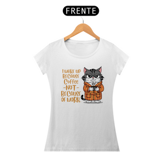 Nome do produtoCAMISETA BABY LONG CLASSIC, CAT COFFEE