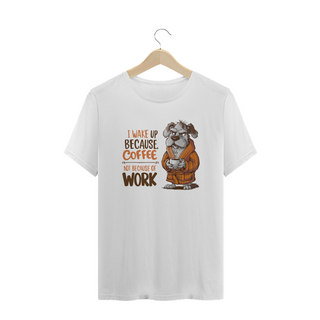 Nome do produtoCAMISETA T-SHIRT PLUS SIZE, DOG COFFEE