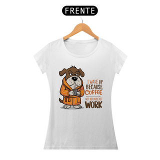 Nome do produtoCAMISETA BABY LONG QUALITY, DOG COFFEE