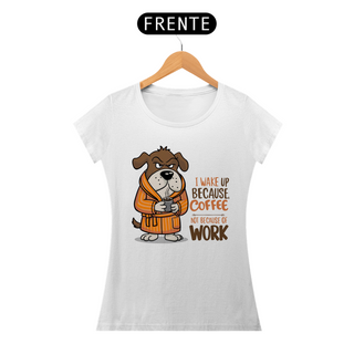 Nome do produtoCAMISETA BABY LONG CLASSIC, DOG COFFEE