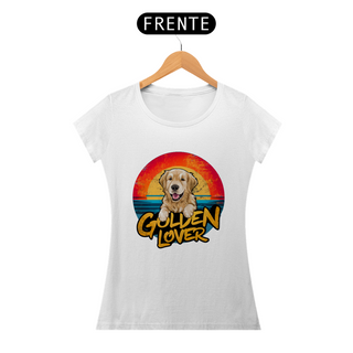 Nome do produtoCAMISETA BABY LONG PIMA , DOG GOLDEN LOVER