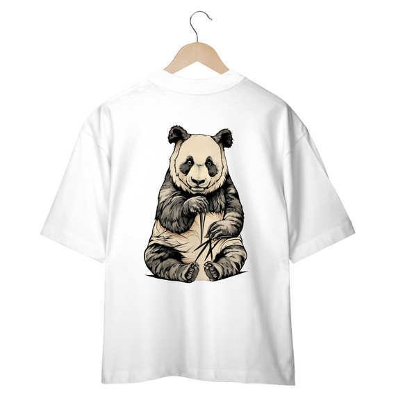 CAMISETA OVERSIZED COSTAS, PANDA PB