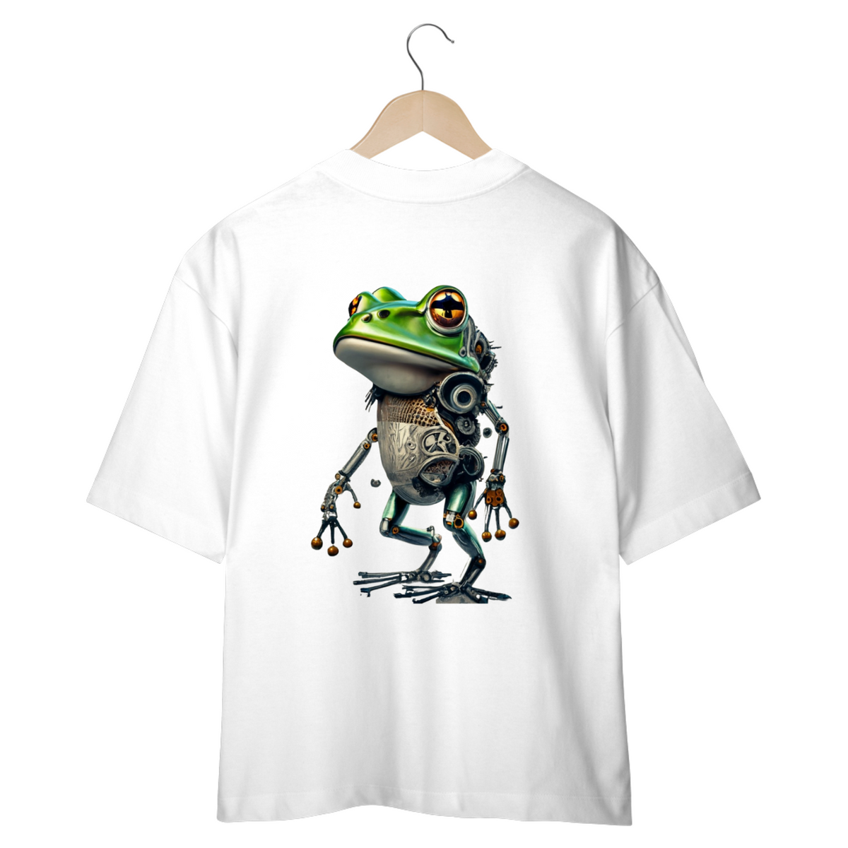 Nome do produto: CAMISETA OVERSIZED COSTAS, FROG ROBOTIC