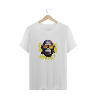 Nome do produtoCAMISETA T-SHIRT PLUS SIZE, MONKEY