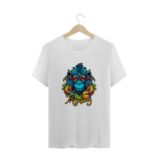 Nome do produtoCAMISETA T-SHIRT PLUS SIZE, MONKEY