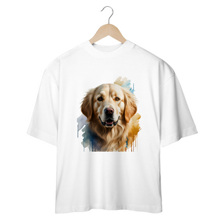 Nome do produtoCAMISETA OVERSIZED, DOG GOLDEN