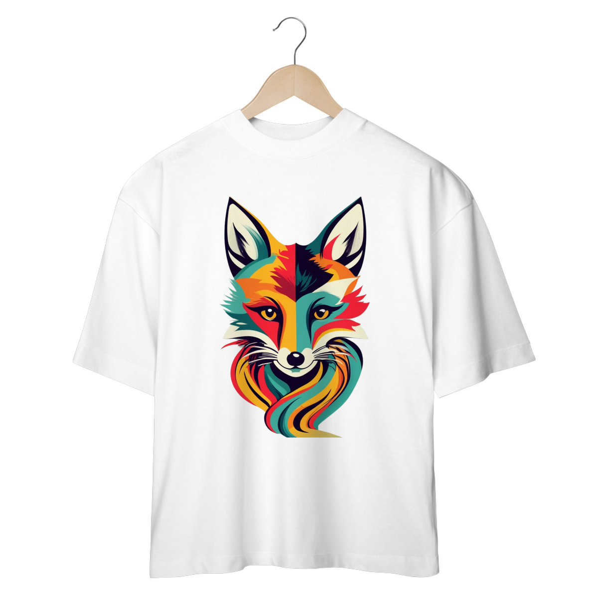 Nome do produto: CAMISETA OVERSIZED, COLOR FOX