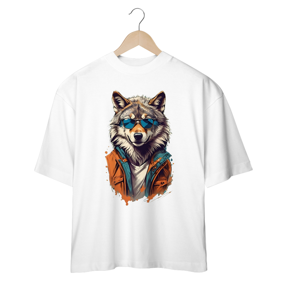 Nome do produto: CAMISETA OVERSIZED, WOLF