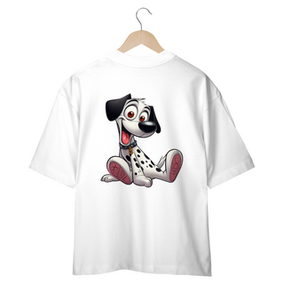 Nome do produtoCAMISETA OVERSIZED COSTAS, DOG DÁLMATA