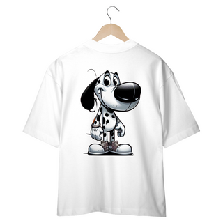 Nome do produtoCAMISETA OVERSIZED COSTAS, DOG DÁLMATA