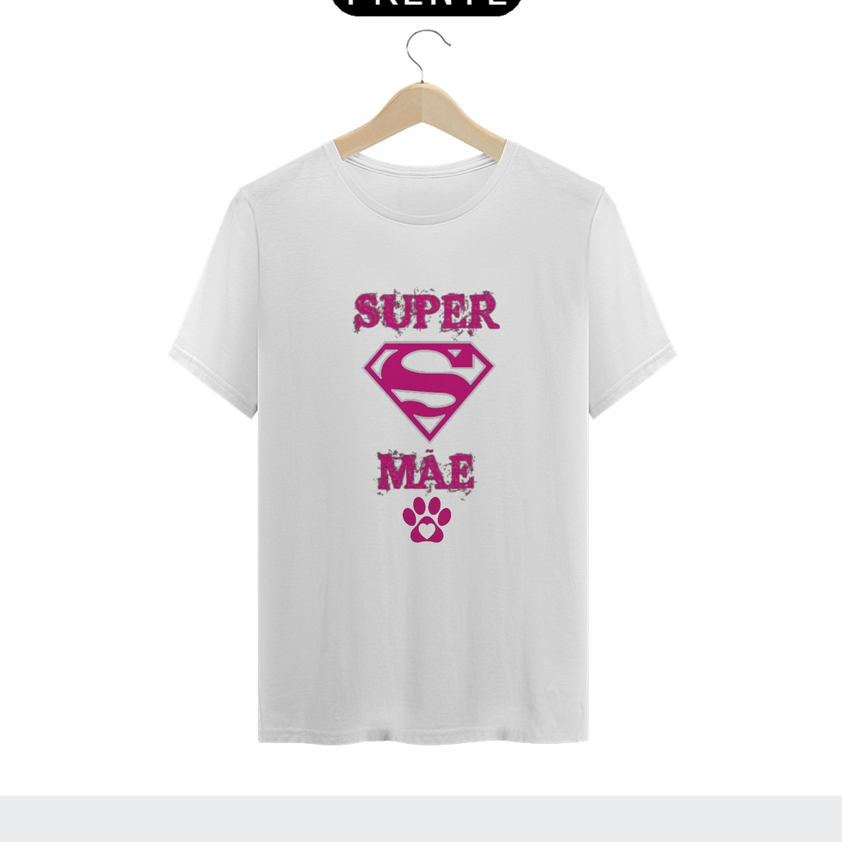 Nome do produto: CAMISETA T-SHIRT PRIME, PET SUPER MÃE