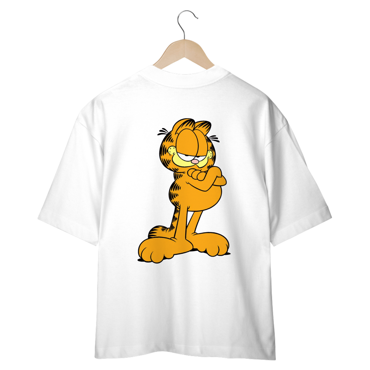 Nome do produto:  CAMSITA OVERSIZED COSTAS, CAT GARFIELD