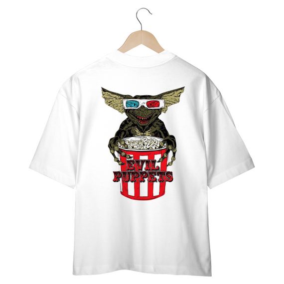 CAMISETA OVERSIZED COSTAS, FILME GREMLINS EVIL PUPPETS