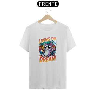 Nome do produtoCAMISETA T-SHIRT PRIME CAT, LIVING THE DREAM