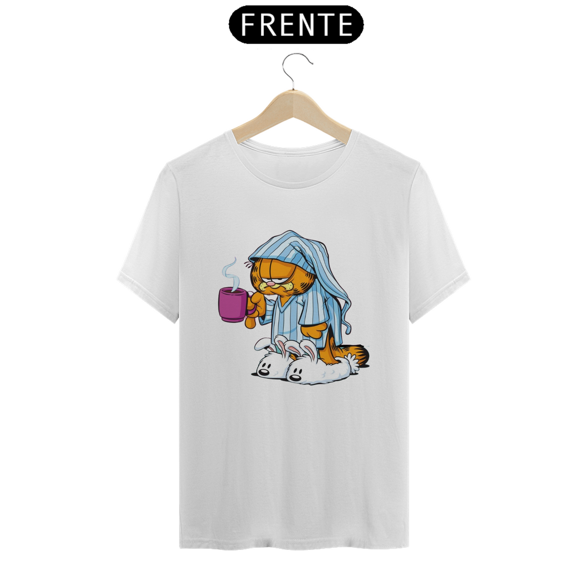 Nome do produto: CAMISETA T-SHIRT PRIME CAT, GARFIELD